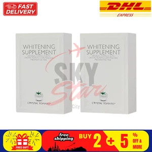 2 X Crystal Tomato Plus Whitening Supplement-To Treat Pigmentation & Melasma DHL - Picture 1 of 9