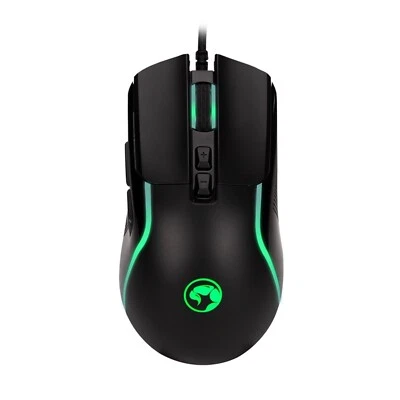 Marvo Scorpion M292-BK PC Gaming Mouse USB 7 LED Colours Adjustable 8000 DPI - Image 1 of 4