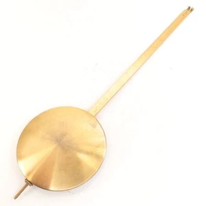 Vintage Wall Clock Pendulum Bob 10-15/16 inches 5.6oz. - YP875 - Imagen 1 de 2