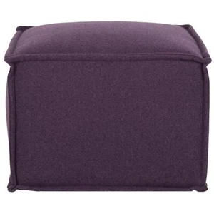 Elaine Pouf Plum - Picture 1 of 1
