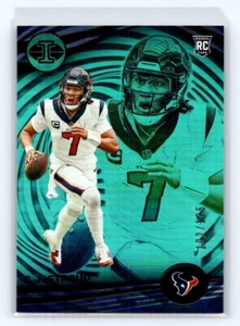 2023 ILLUSIONS C.J. STROUD ROOKIE TEAL SP /175 TEXANS RC NFL ROY - Picture 1 of 2