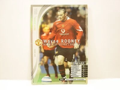 Panini WCCF 2005-06 YGS Wayne Rooney 1985 Inglaterra Nº8 Manchester Utd Young Star Foto 1 de 4