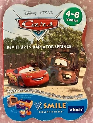 New Box Vtech VSmile Cars Radiator Springs Smartridge Cartridge Learning Game - Image 1 of 2
