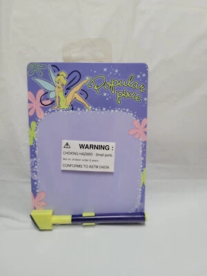 NWT VTG Disney Tinkerbell Tink Dry Erase Message Board 5 x 7 Inches With Pen - Image 1 of 2