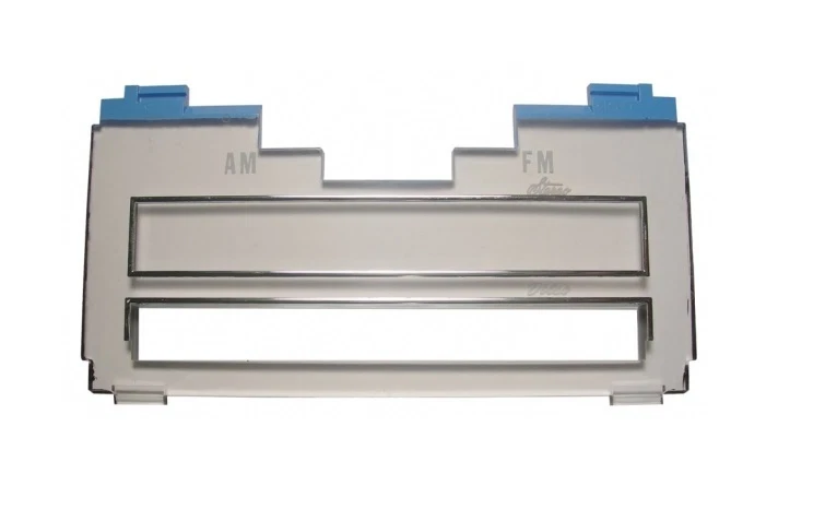 USA-Made! 1971-72 Impala, Chevelle & 71-76 Camaro Stereo Radio Dial Lens - Blue - Image 1 of 1