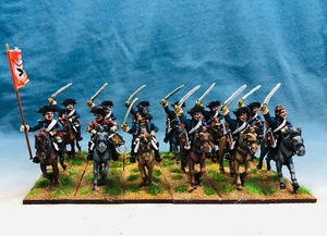 28mm WGS Seven Years War SYW Painted Prussian Finckenstein Dragoons GPA15 - Picture 1 of 12