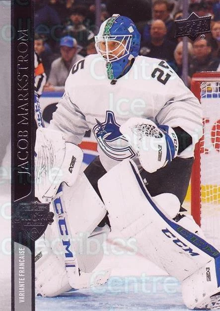 2020-21 Upper Deck French Variant #682 Jacob Markstrom - Image 1 of 1