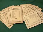 Lot of 12 Vintage 1928 Detroit Edison Synchroscope Monthly Employee Newsletters