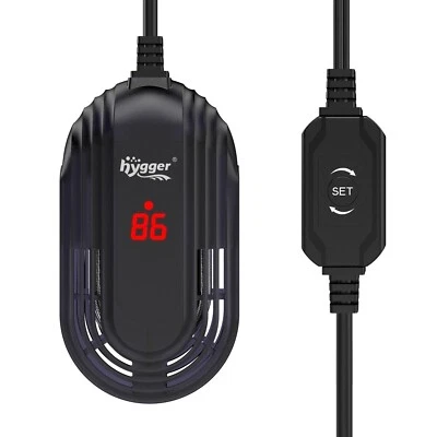 hygger 15-150W Aquarium Heater Submersible Fish Tank Thermostat Anti Explosion - Image 1 of 4