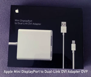 Original Apple mini displayport to dual-link DVI Adapter NEUWERTIG in OVP! - Bild 1 von 2