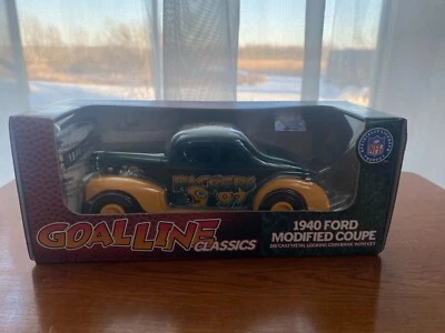 Ford 1940 cupé modificado Green Bay Packers ERTL Bank - 1997 NUEVO Foto 1 de 4