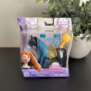 Disney Shimmer Style ANGUS Merida's Horse Toy Mane Hair Accessories 2013 Mattel - Picture 1 of 5