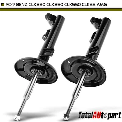 2x Apoio de suspensão pneumático para Mercedes-Benz CLK320 CLK350 CLK550 CLK55 AMG dianteiro esquerdo e direito - Imagem 1 de 4