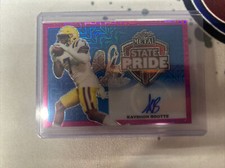 Kayshon Boutte 2023 Leaf Metal State Pride Pink MojoAuto 3/3 Football SP-KB1
