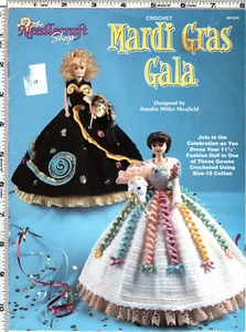"Crochet Mardi Gras Gala" ©1998 The Needlecraft Shop Crochet Leaflet # 981034 - Picture 1 of 2