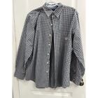 Chaps Mens Easy Care LS Casual Dress Shirt Size M