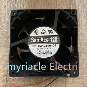 1PC New For Sanyo San Ace 120 9G1224H108 24V 0.22A 12cm Inverter Cooling Fan#QW - Picture 1 of 2