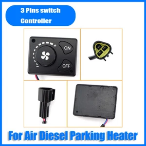 Car Timing Knob Switch Parking Heater Controller For 12V 24V Air Diesel Heater # - Bild 1 von 7