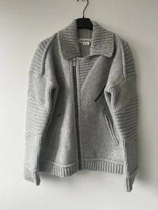 BNWT Mens Zara SRPLS Kit Biker Wool Mix Jacket. Size S/M (£149) Limited Edition - Picture 1 of 7
