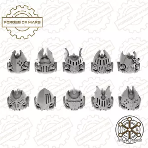 Fallen Gladiators - Noctis Hunters - Uriasi Destroyers Helmets (x10) - Imagen 1 de 2