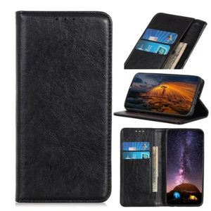 Handyhülle für Samsung Galaxy S Plus Tasche Wallet Schutzetui Book Cover Schwarz - Bild 1 von 8