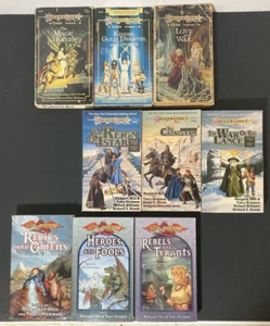 DragonLance 3 COMPLETE Series - Tales, Tales II, 5th Age Trilogies, 1st Eds D&D - Picture 1 of 10