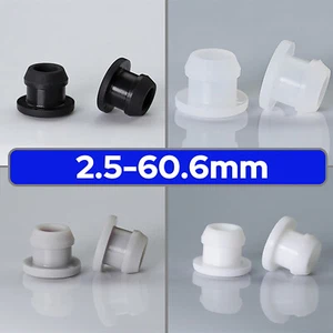 Snap-On Hole Plug Silicone Rubber Blanking Seal Bung Pipe Tube 2.5mm-60.6mm - Picture 1 of 61