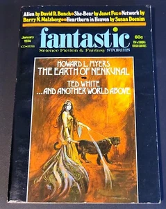 Fantastic Stories January 1974 Ted White/Howard L. Myers Fantasy 130 Pages Fine+ - Imagen 1 de 4