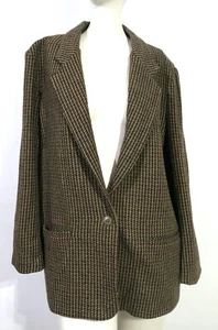 Vintage Alfred Dunner Wool Tweed Blazer Jacket L - Bild 1 von 4