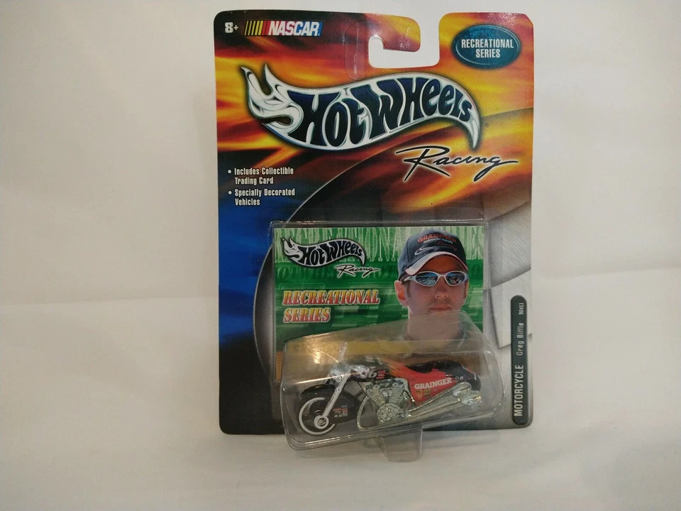 Hot Wheels Racing Sharpie #16 Greg Biffle Scooter Recreativo Nascar Motocicleta Foto 1 de 2