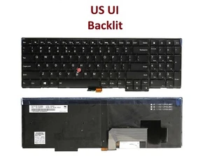 Keyboard for Lenovo Thinkpad W540 W541 W550 W550s with Tracker - US Backlit - Picture 1 of 3