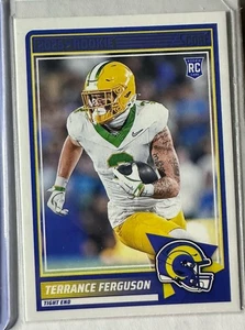 2025 Score - Rookie Terrance Ferguson #72 Los Angeles Rams - Bild 1 von 2
