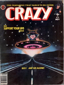 Vintage Crazy Magazine May 1978 Vol 1 #38 Support Your UFO - Picture 1 of 8