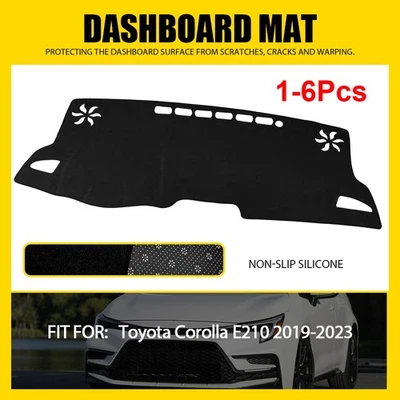 For 2019-2023 Toyota Corolla E210 Dash Mat Cover Dashboard Car Interior Pad 1-6X - Image 1 of 4