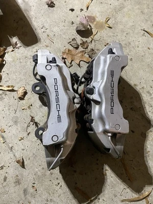 🇩🇪2004-2010 18Z PAR DELANTERO Pinzas Brembo Porsche Cayenne VW Touareg Audi Q7 Foto 1 de 4