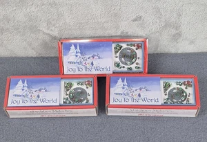 Mr. Christmas Matchbox Melodies Set 3 Animated Music Box Original Box Joy World - Picture 1 of 16