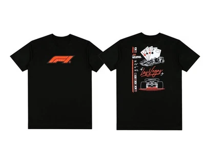 T-shirt sterzo F1 2025 Las Vegas Grand Prix unisex ristampa - Immagine 1 di 4