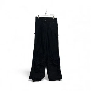 Columbia Women’s Black Snow Pants- M Medium -snow boarding skiing - side zippers - Picture 1 of 4