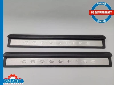 Juego de paneles de paso de umbral de puerta Chrysler Crossfire izquierda + derecha 04-08 OEM Foto 1 de 4