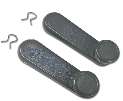 Window Regulator Handles Cranks Gray For Geo Tracker Sidekick 89-98 - Image 1 of 2
