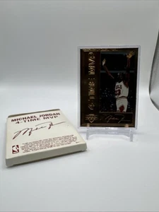 1996 Upper Deck Michael Jordan 22K Gold 4 Time MVP /10000 mit Box - Bild 1 von 2