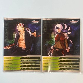 KOF 2002UM Lawson Print Billy & Foxy Set NEOGEO SNK MIB Rare