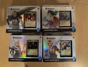 Magic The Gathering Final Fantasy Collector’s Ed. Commander Deck Konvolut IN HAND - Bild 1 von 5