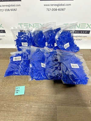 Buenos guantes de lavado de autos chenilla microfibra esponja de lavado azul - Lote de 10 (Q-2) Foto 1 de 4