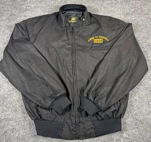 Vintage Case K-Products Jacket Men’s L Black Collar Power to Perform USA Made - Bild 1 von 12
