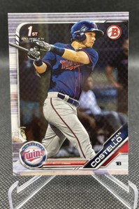 2019 1st Bowman Chrome Card MLB #BP-101 Ryan Costello Rookie Minnesota Twins RC