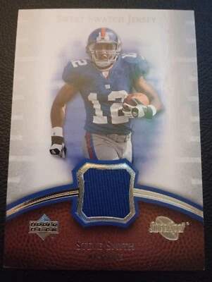 2007 Sweet Spot Sweet Swatch Steve Smith JERSEY Giants - Image 1 of 2