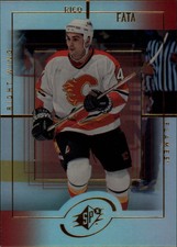 1999-00 SPx Calgary Flames Hockey Card #25 Rico Fata