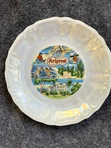 Piatto di stato souvenir da viaggio Arizona 6" piatto piattino punti di riferimento decorazione casa Giappone - Foto 1 di 4