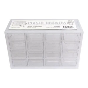 Couture Creations PLASTIC DRAWERS 16 Compartments (224 x 143 x 87mm) CO728459 - Imagen 1 de 1